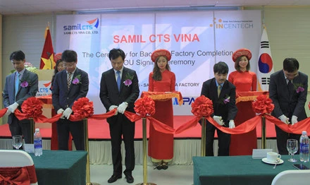 RoK’s firm opens plant, research centre in Bac Ninh 