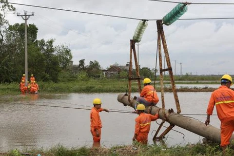 Over 4,700 power stations still face storm-caused outage 