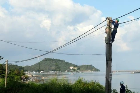 Kien Giang power supply projects benefit islanders