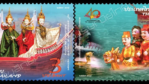 Vietnam-Thailand joint stamp issue celebrates diplomatic ties