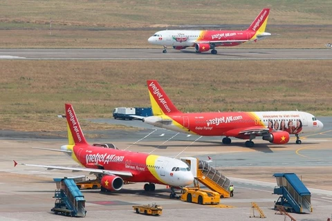 Vietjet flights cancelled due to tropical storm 