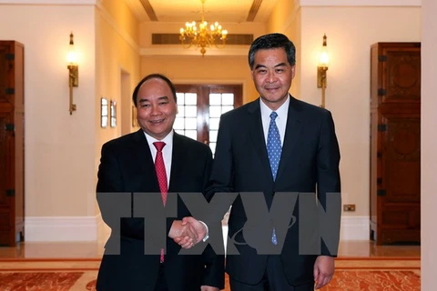 PM meets chief executive of Hong Kong special administrative region