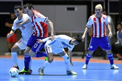 Paraguay beat Vietnam in World Cup Futsal