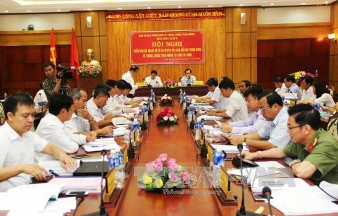 Party delegation examines counter-corruption in Tay Ninh