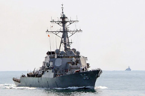 US naval ship visits Da Nang 