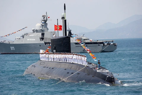 Vietnamese, Cambodian navies conduct annual joint patrol 