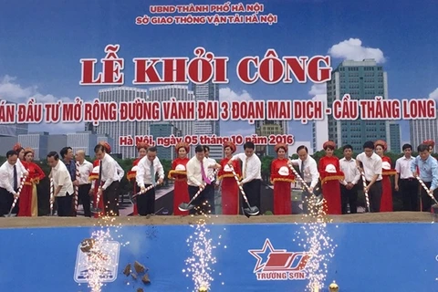 Work starts on Hanoi's Ring Road 3 extension 