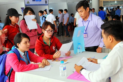 Nearly 500 people recruited at job fair 
