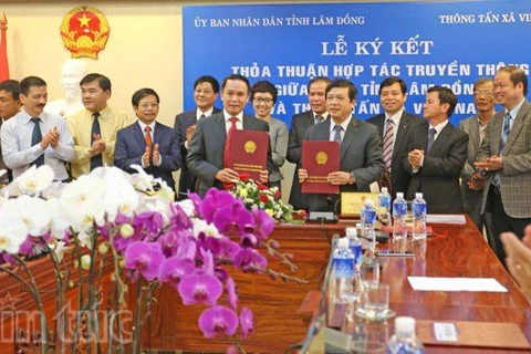 Vietnam News Agency, Lam Dong ink cooperation agreement