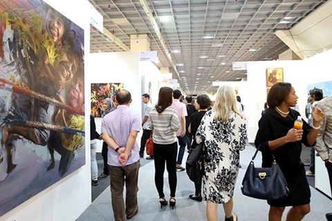 Vietnamese lacquer paintings present at Malaysia Art Expo