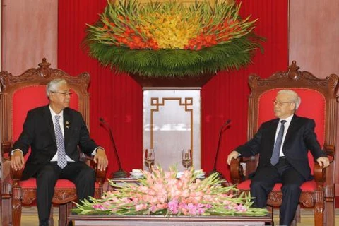 Myanmar President pledges to deepen ties with Vietnam