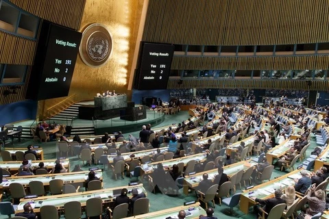 UN General Assembly adopts resolution condemning US embargo on Cuba