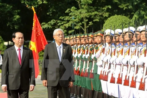 Myanmar President pays state visit to Vietnam 