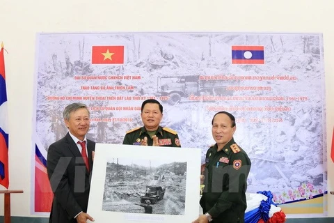 Nearly 100 photos, maps handed over to Lao museum