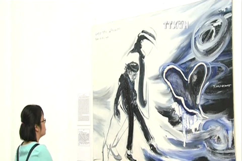 Young Chinese artists’ paintings on display in Hanoi