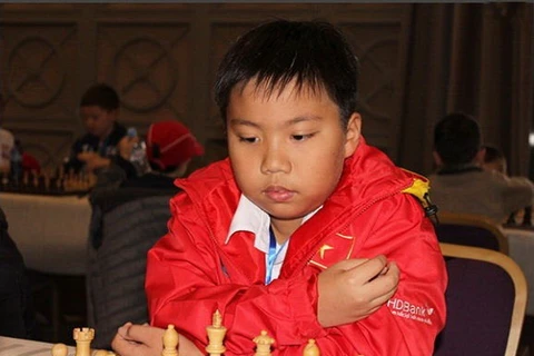 Vietnam’s chess master second in U10 world championship 