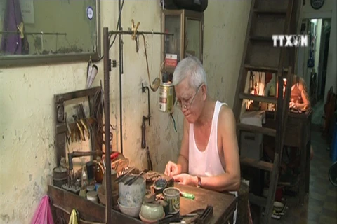 Unique jewelry casting craft in Hanoi’s Old Quarter