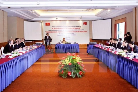 Vietnamese, German parties hold dialogue on SMEs