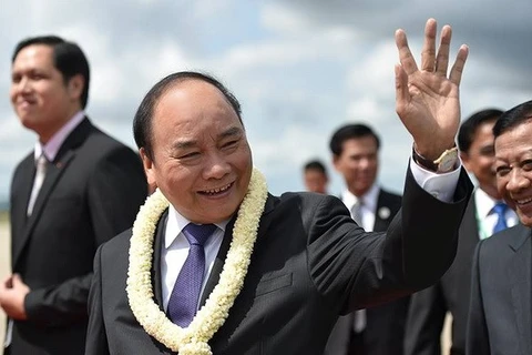 Prime Minister arrives in Cambodia for CLV9 