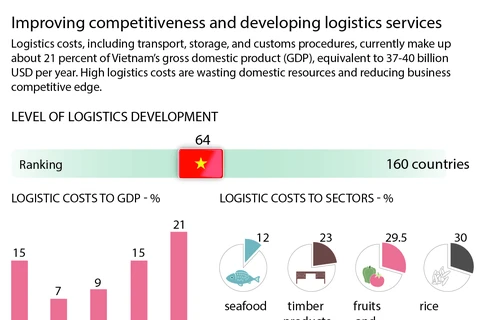 Vietnam develops logistics services