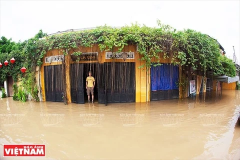 Hoi An ancient town in flood season