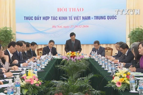 Workshop aims to fuel Vietnam-China economic cooperation