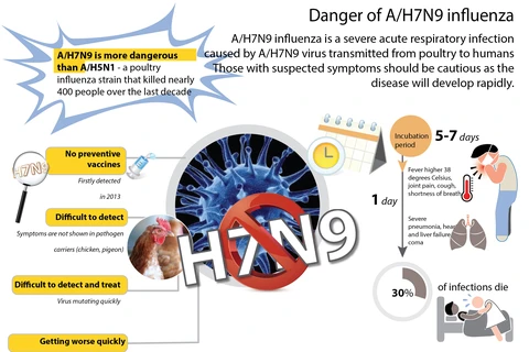 Danger of A/H7N9 influenza