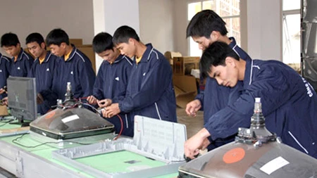 Competitions help vocational schools improve training