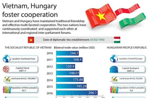 Vietnam, Hungary foster cooperation