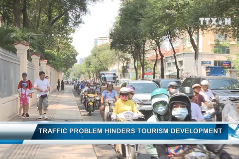 Traffic problem hinders HCMC’s tourism development