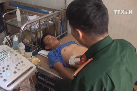 Doctors on remote island