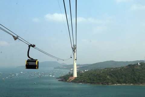 World's largest cable car route launched in Kien Giang