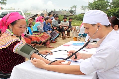 96% of people in Cao Bang covered by health insurance