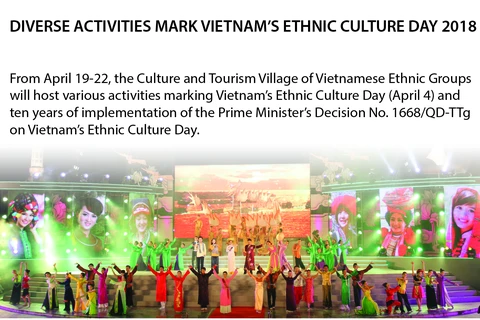 Diverse activities mark Vietnam’s Ethnic Culture Day 2018