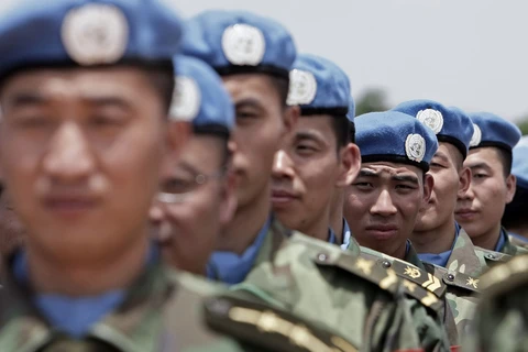 Special class of Vietnamese UN Peacekeeper in Central Africa