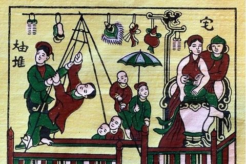 Efforts to save Dong Ho folk painting
