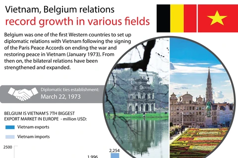 Vietnam, Belgium relations record growth in various fields