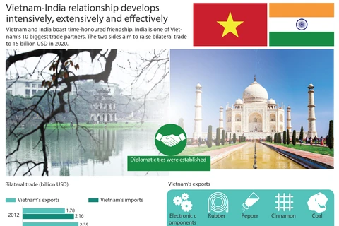 Vietnam-India relationship develops effectively 