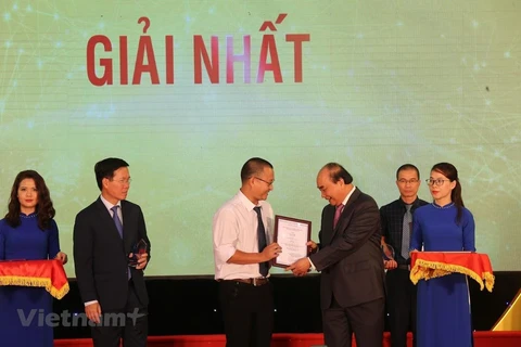 VietnamPlus wins first prize at External Information Service Awards