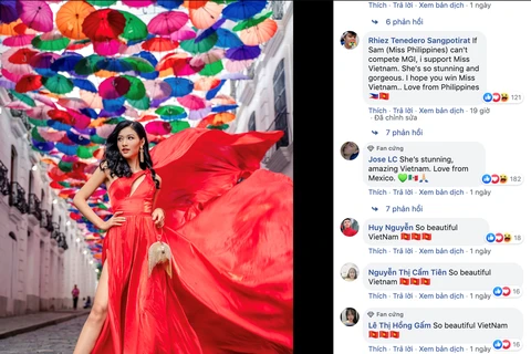 Vietnamese beauty among top six of int’l beauty pageant