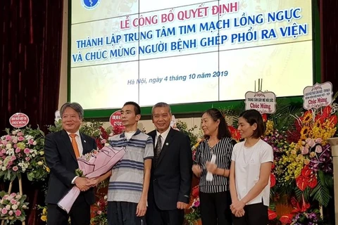 First lung transplant recipient in Vietnam discharged from hospital