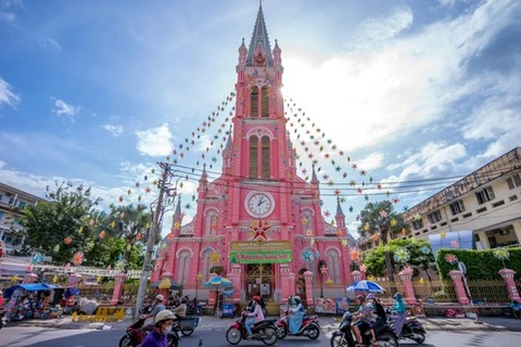 Tan Dinh Church among world’s best rosy destinations