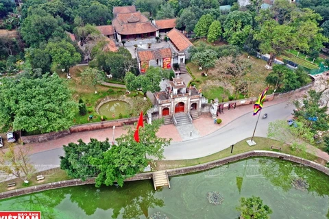 Temple dedicated to King An Duong Vuong in Co Loa relic complex. (Photo: VNA)