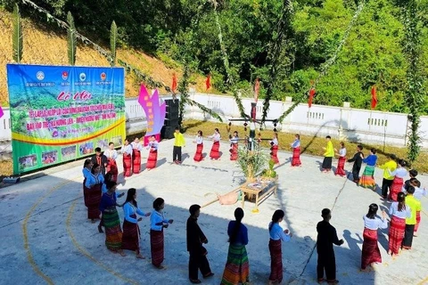 Chut ethnic minority celebrate “Filling the Holes” ritual