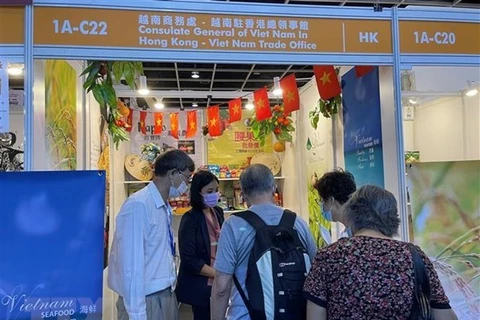 Vietnamese specialties displayed at Hong Kong Food Expo