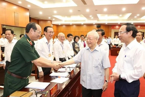 Party leader asks HCM City to further promote development-driver role