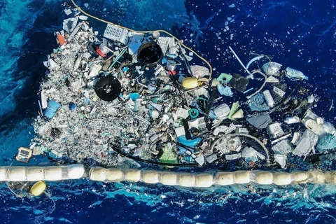 The ocean is vulnerable to "white pollution", according to WWF Vietnam. Illustrative image. (Photo: Wired)