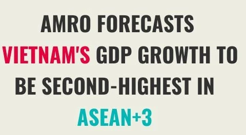 AMRO forecasts vietnam’s gdp growth to be second-highest in asean+3 in 2022