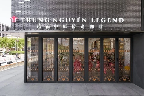 Trung Nguyen Legend space in China helps raise stature of Vietnamese coffee