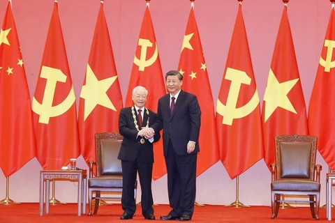 Promoting effective development of Vietnam-China comprehensive strategic cooperative partnership 
